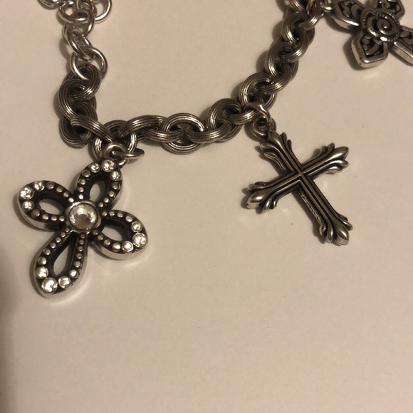 Vintage Brighton Cross charm Bracelet-retired - Picture 5 of 6